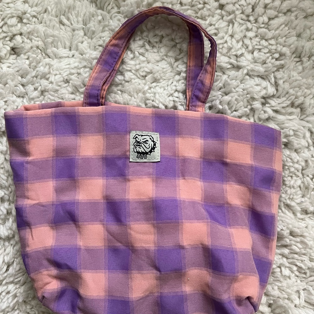 BDG Pink Gingham Purse